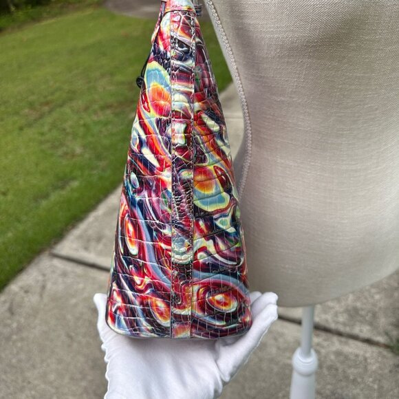 Brahmin Disco Melbourne Medium Asher Croc Embossed Tote NWT - Picture 4 of 16